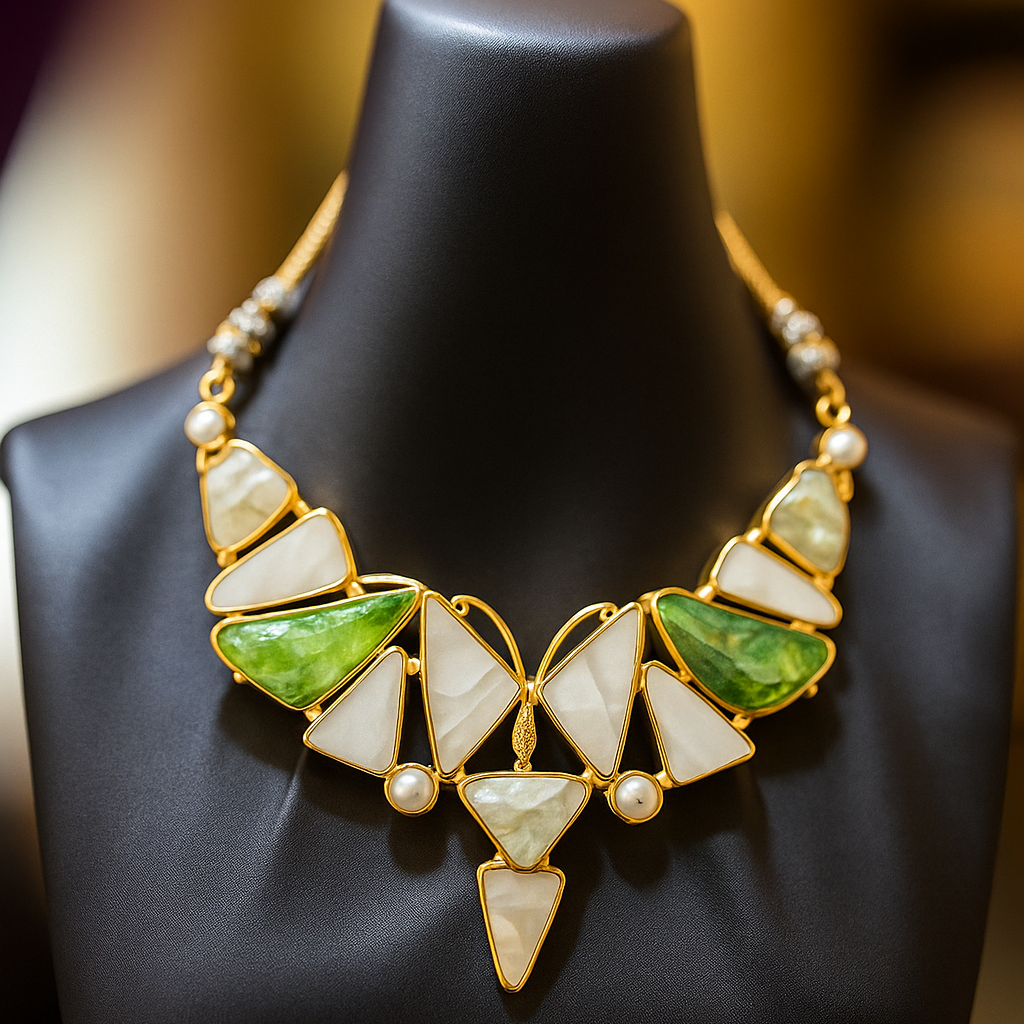 Green and White Butterfly