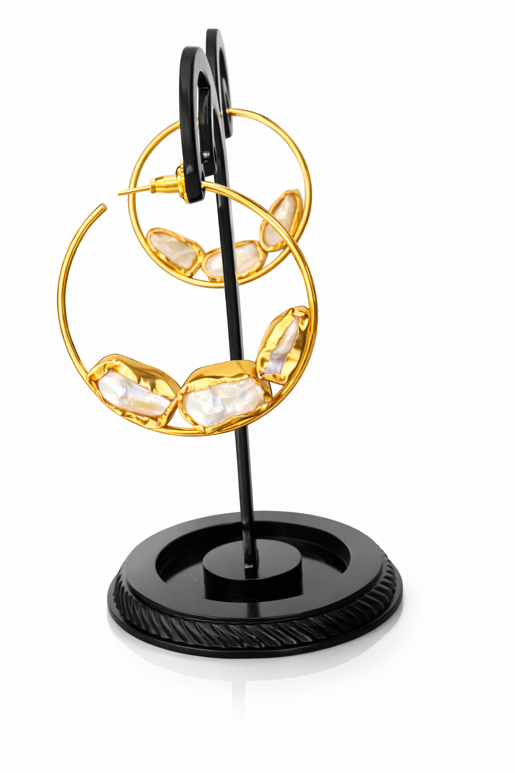 Mother of Pearl Hoop