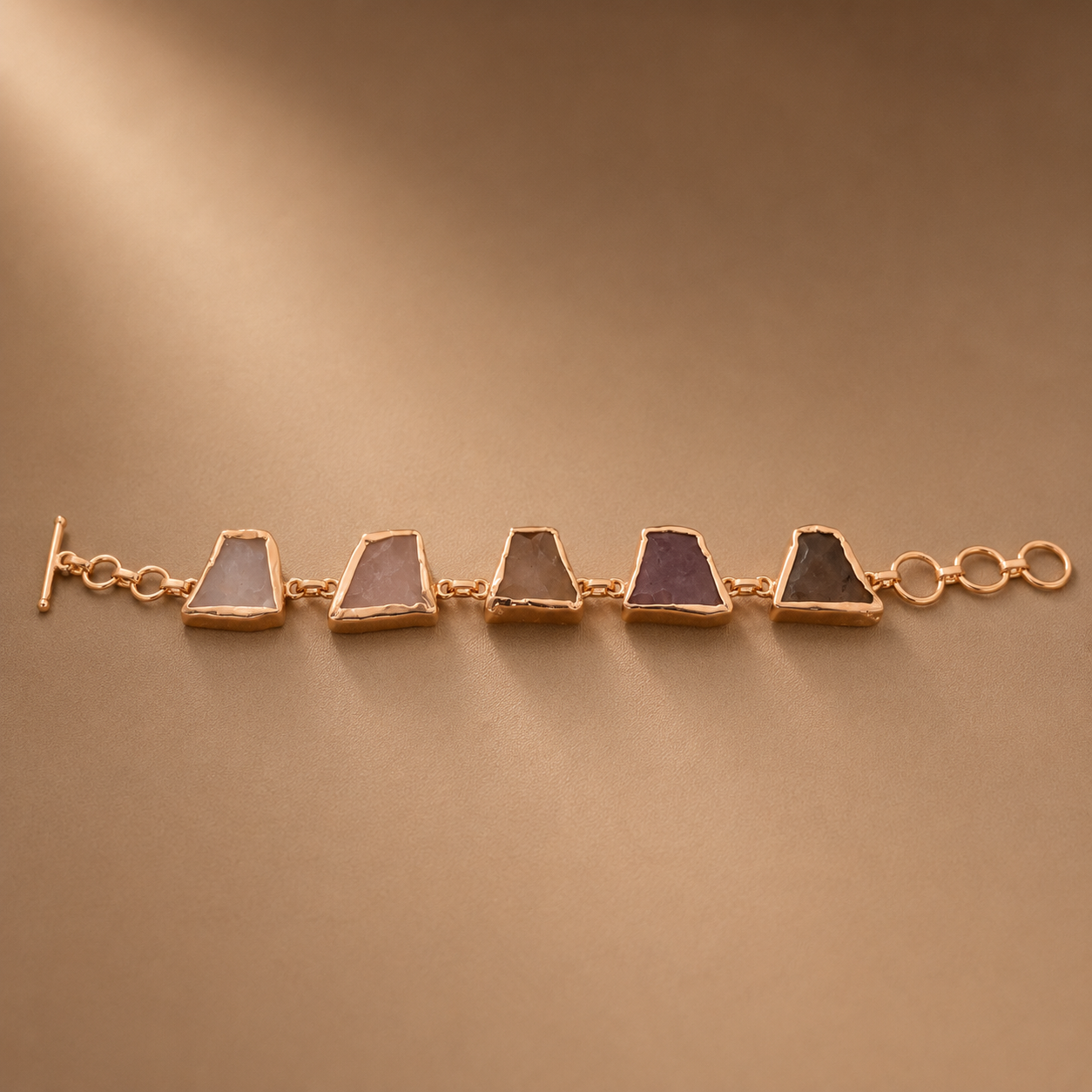 Golden Mosaic Bracelet