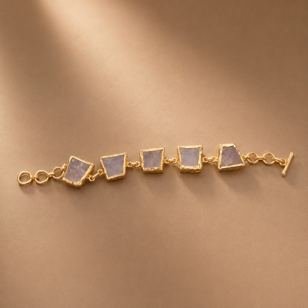 Aura Stone Link Bracelet