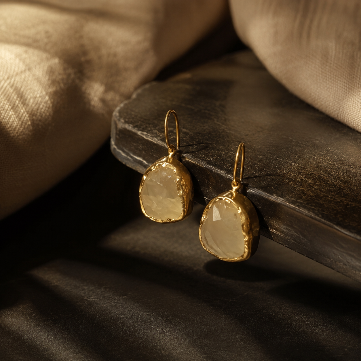 Ivory Drop Earrings
