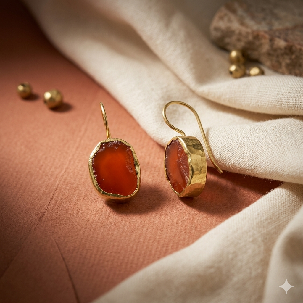 Rusty Romance Drop Earrings