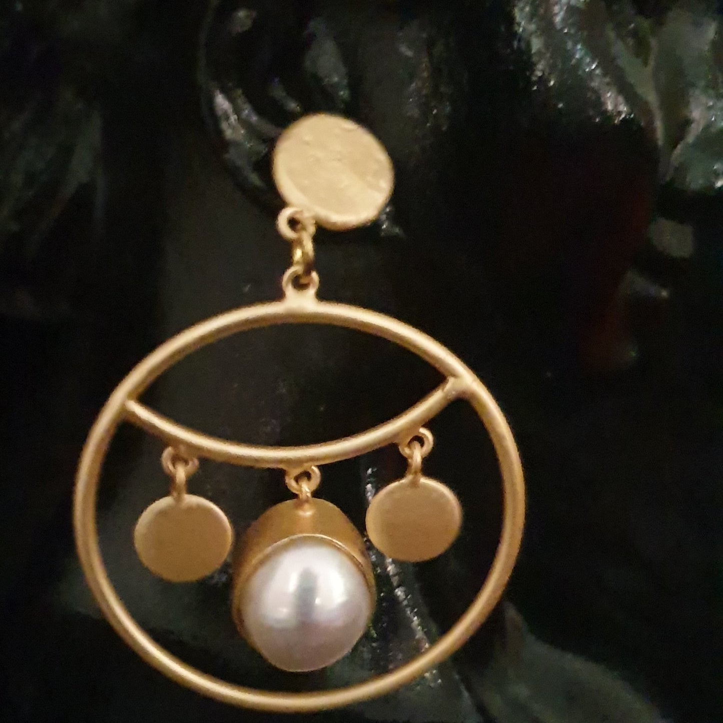 The Pearl Dot Earrings