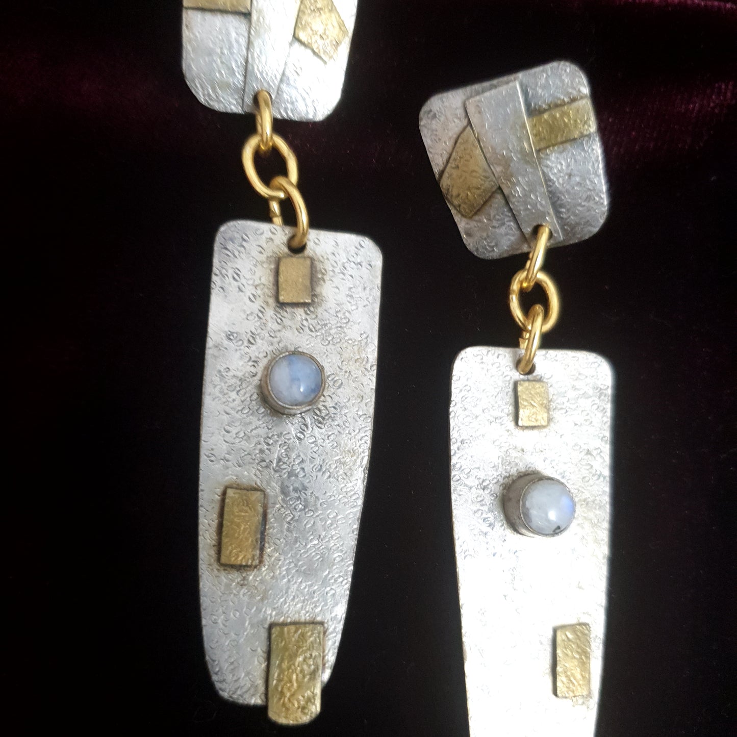 The Gold and Silver Earrings