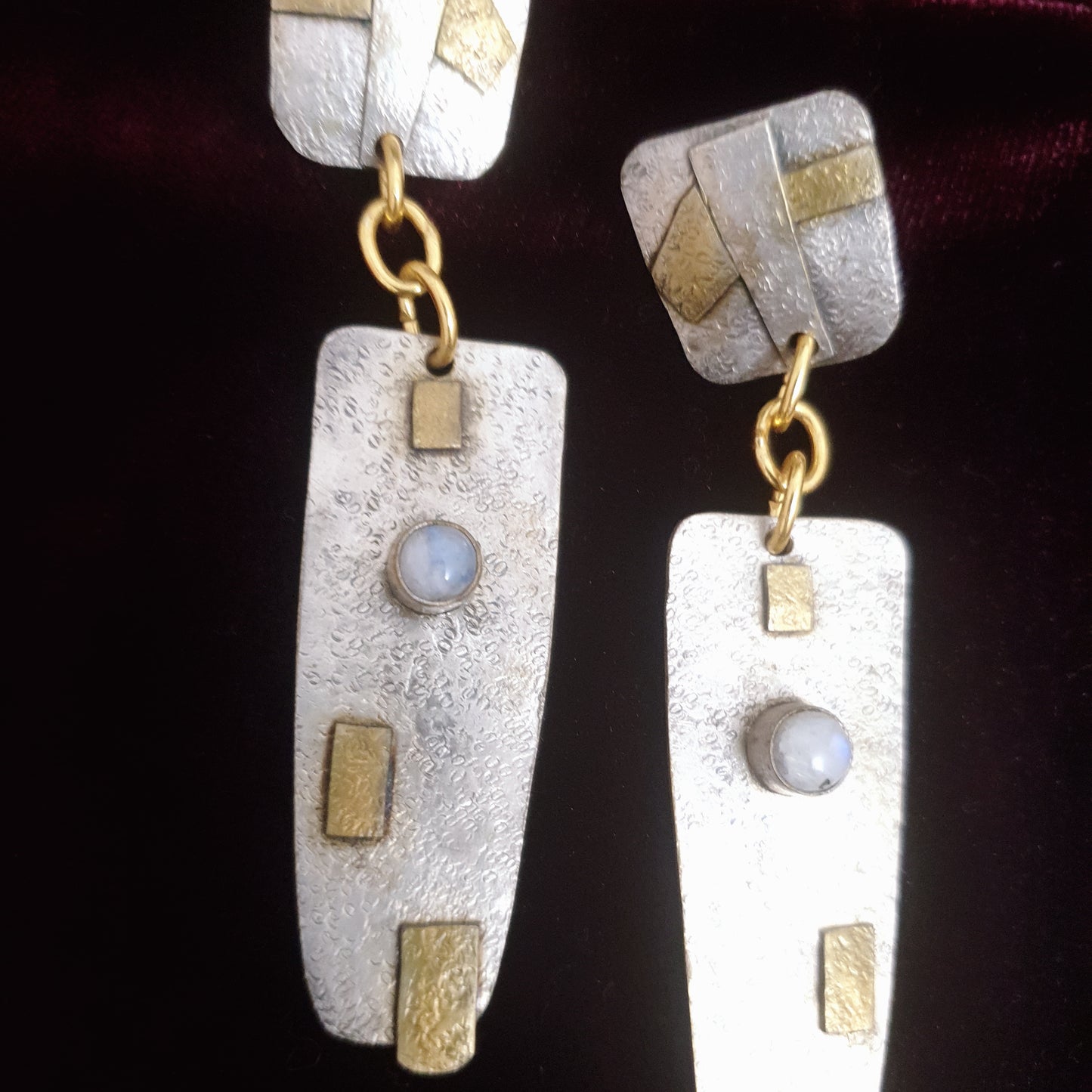 The Gold and Silver Earrings