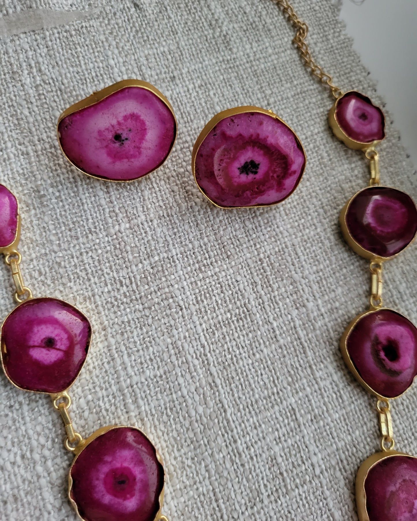 Pink Passion Necklace Set