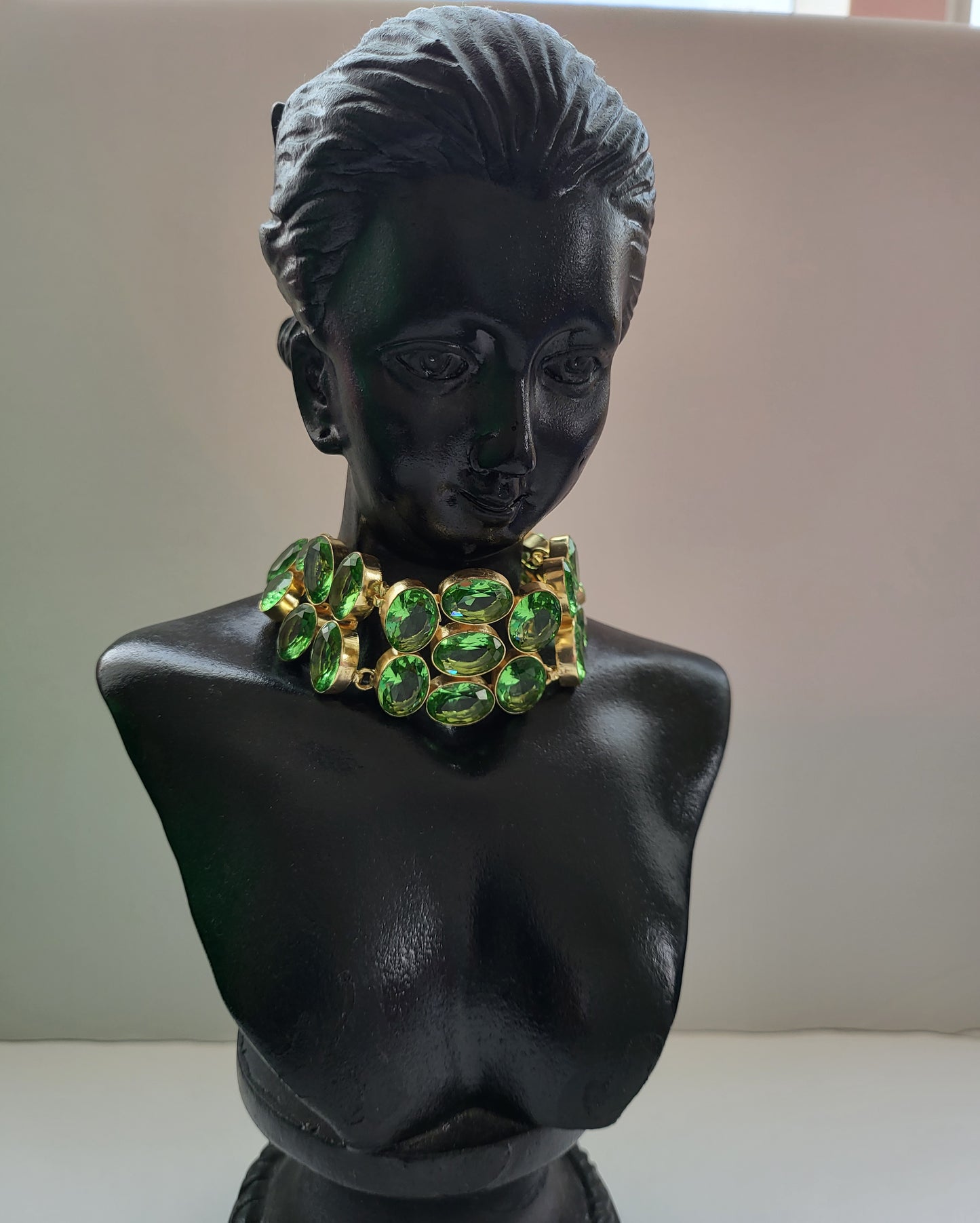 Green Stone choker
