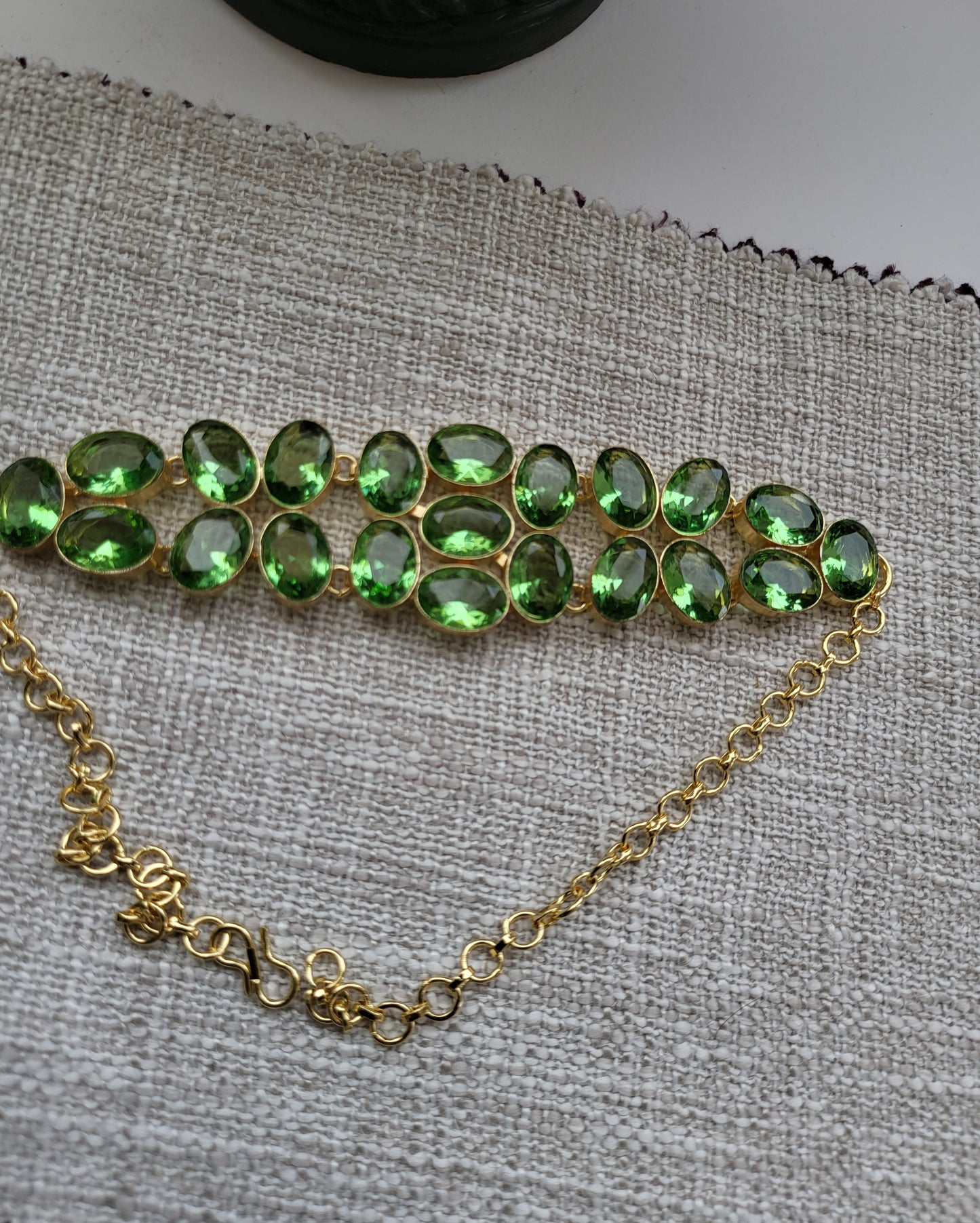 Green Stone choker