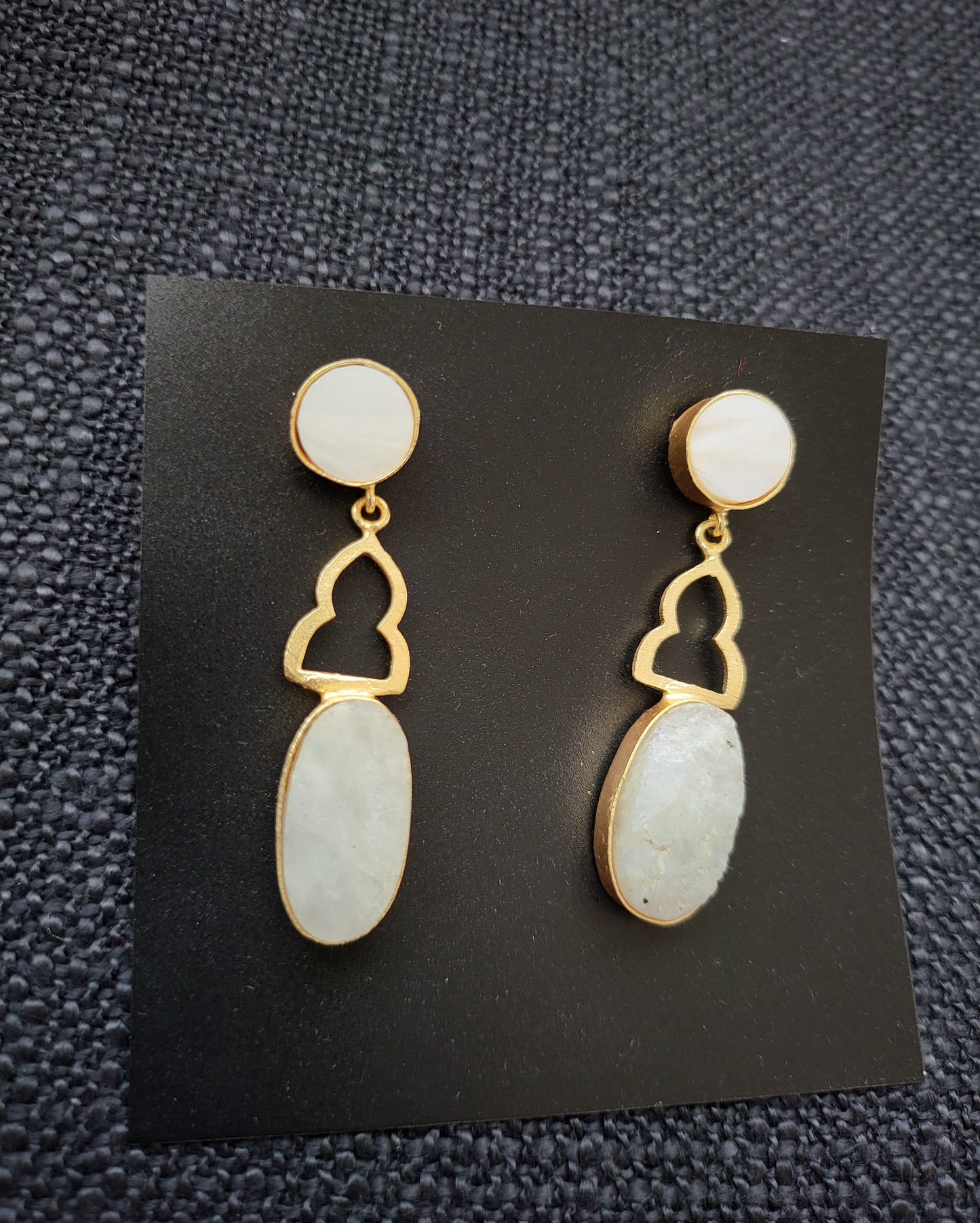 White Passion Earrings