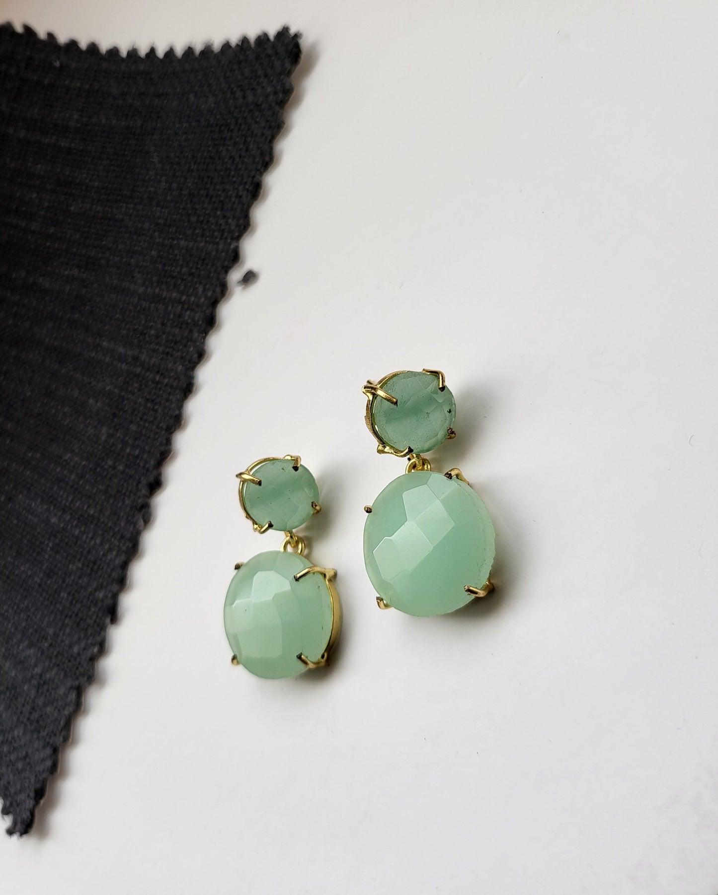 Light green Earrings