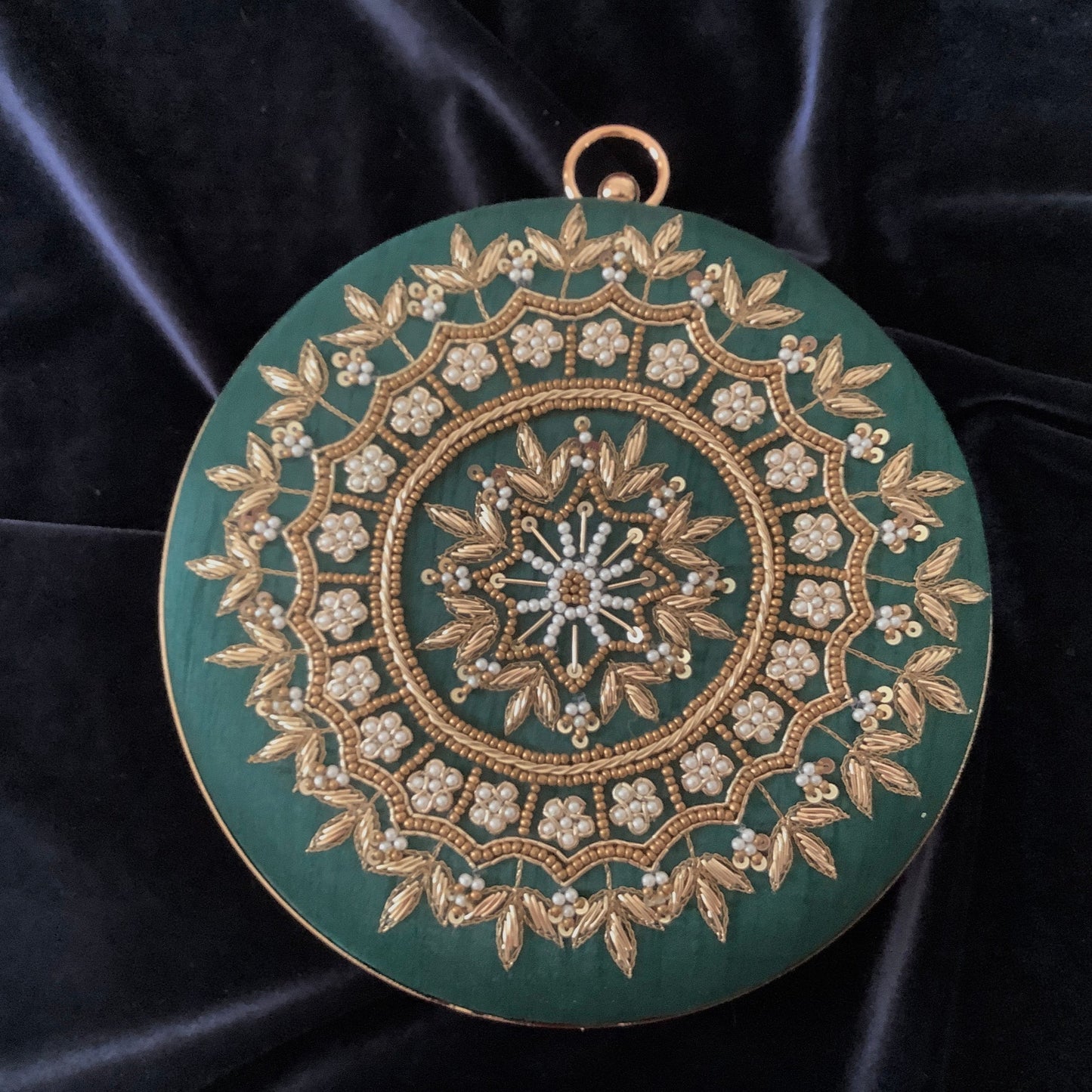 Peacock Green Handbag