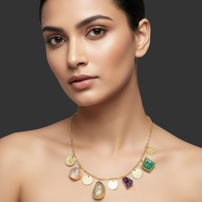 Druzy Stone Necklace