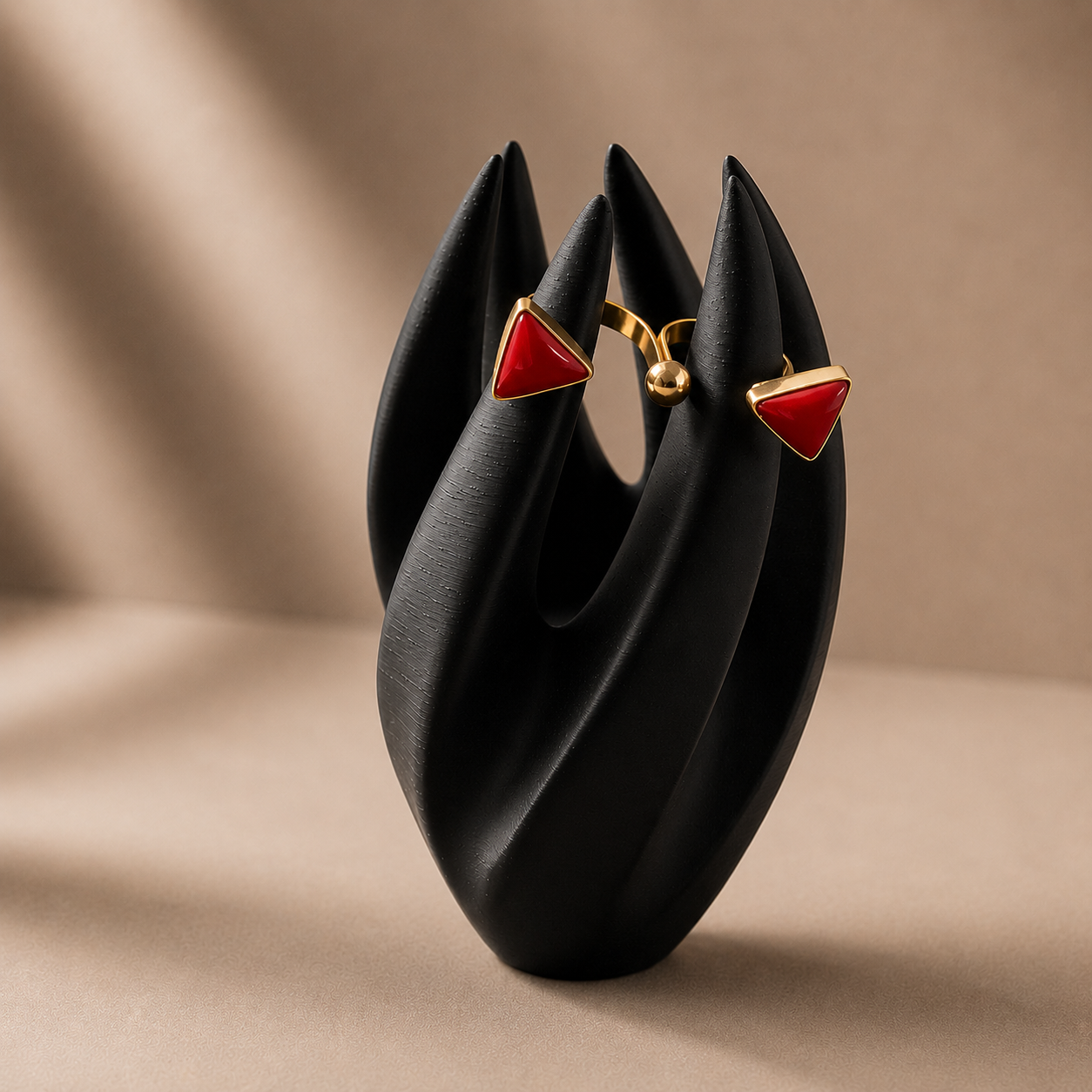 Velvet Ruby Dual Ring
