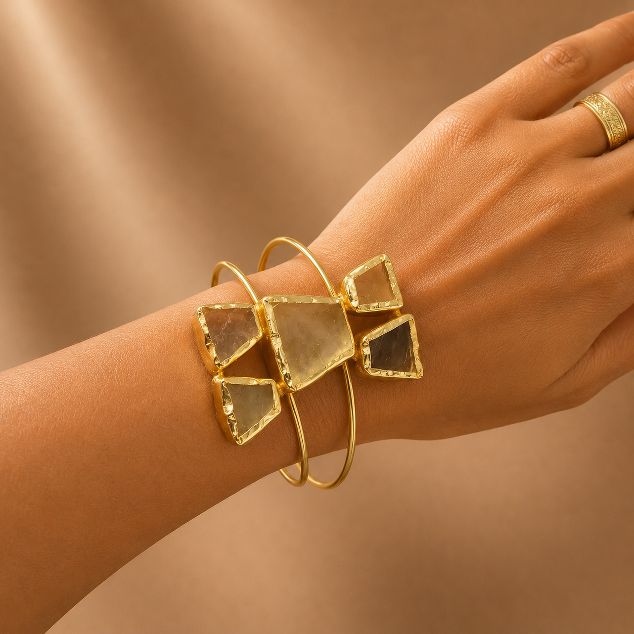 Sunstone Aura Cuff
