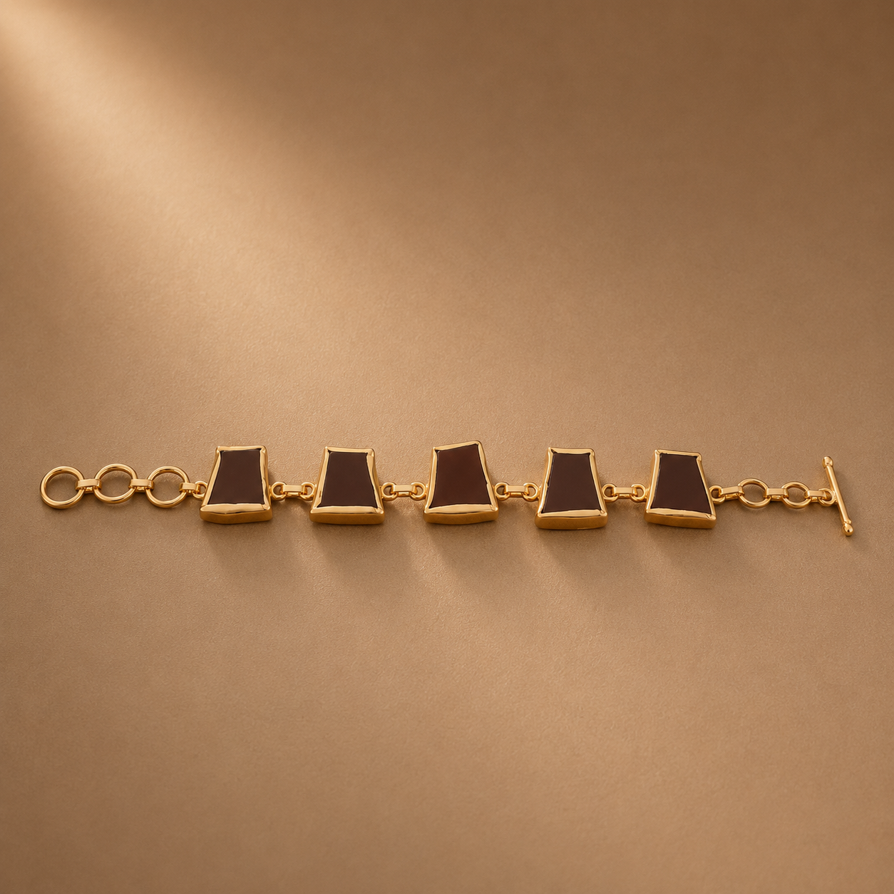 The Chocolate link Bracelet