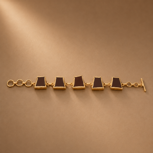 The Chocolate link Bracelet