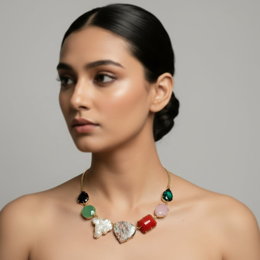 Bold Stones Necklace