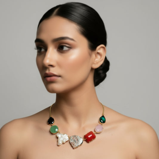 Bold Stones Necklace