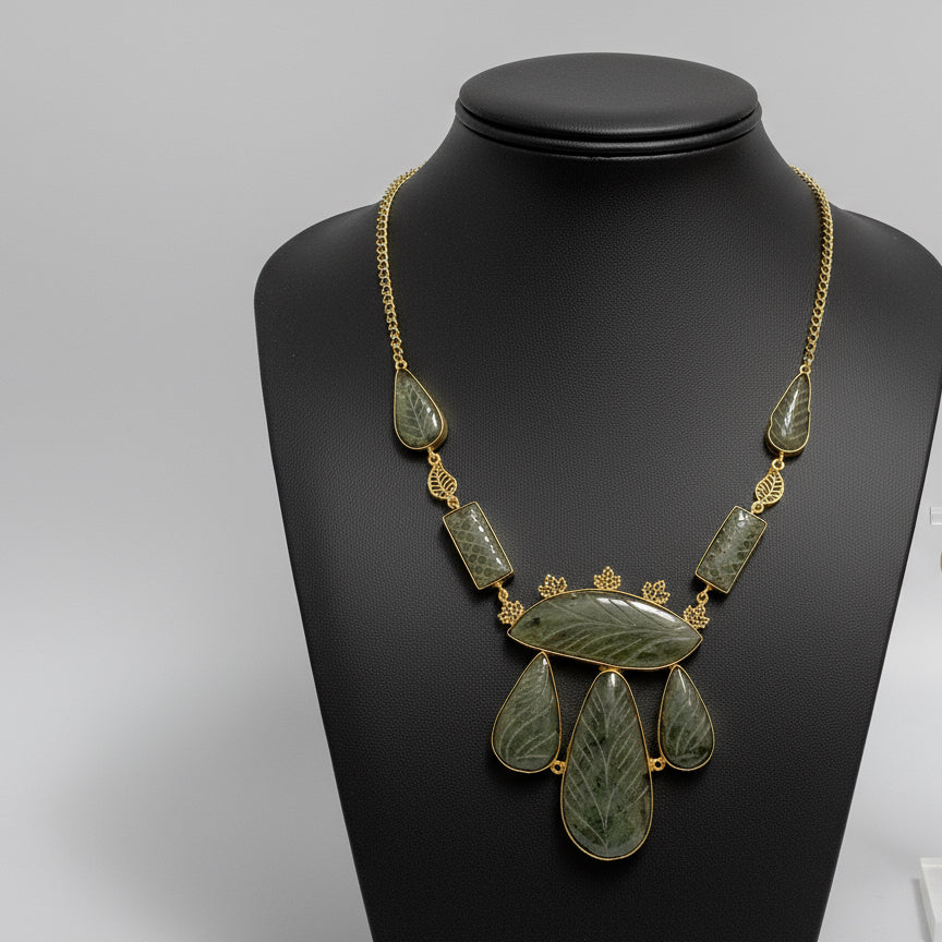  labradorite stone set 