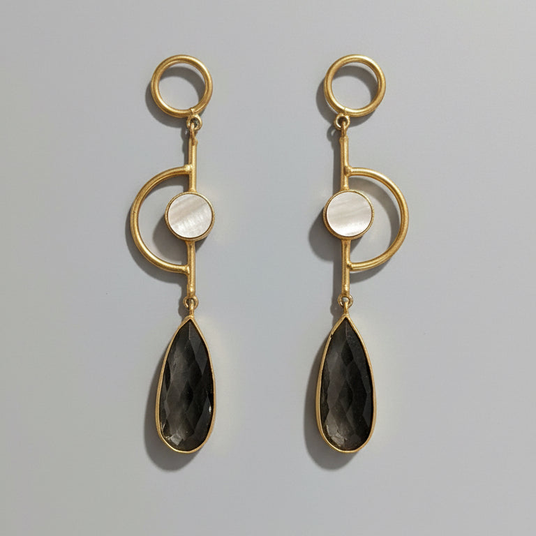 long dangler earrings