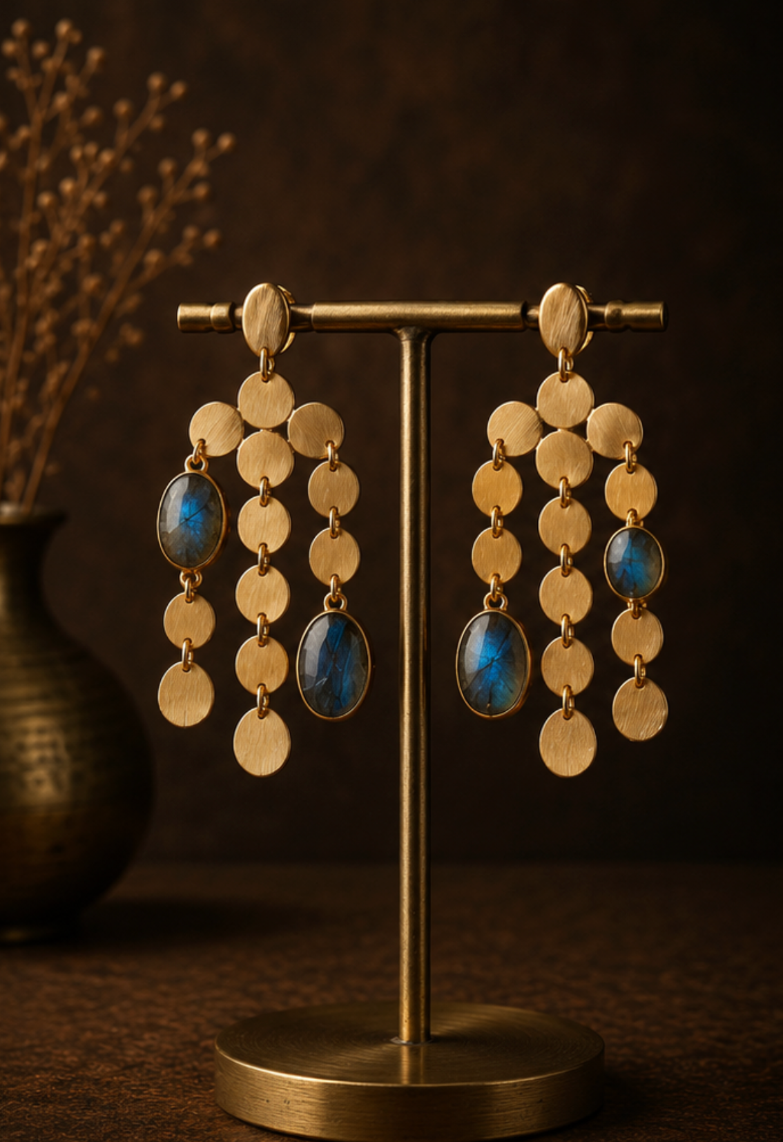 Midnight Blue Cascade Drops