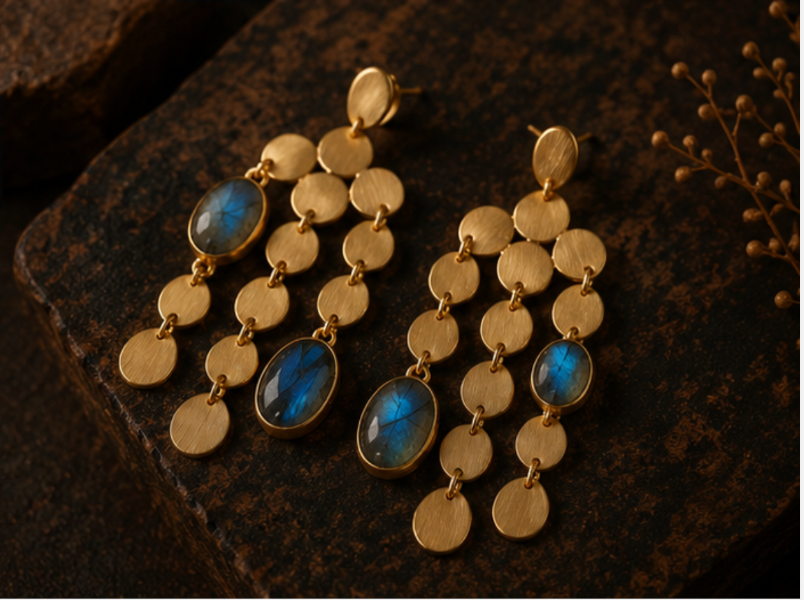Midnight Blue Cascade Drops