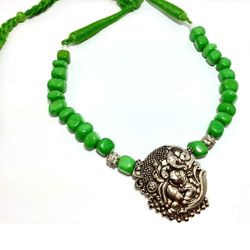 Handmade Green Necklace