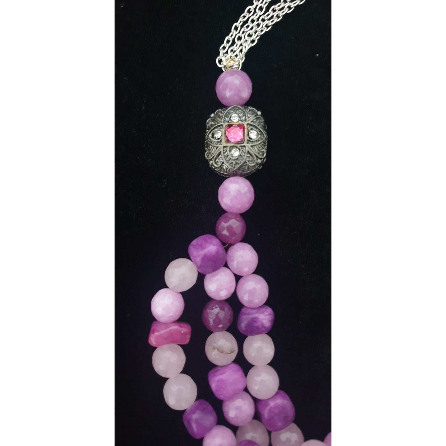 Purple Passion bead Necklace