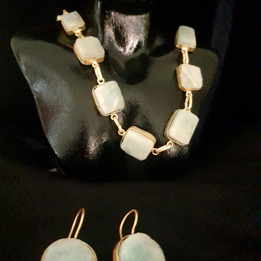 Light Green Necklace set