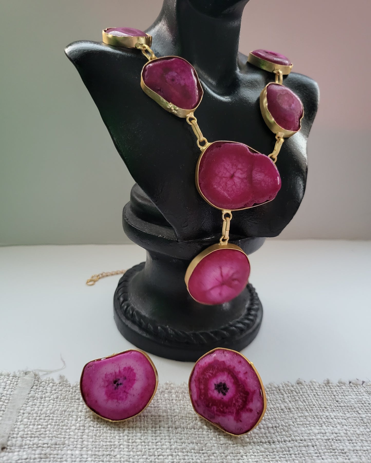 Pink Passion Necklace Set