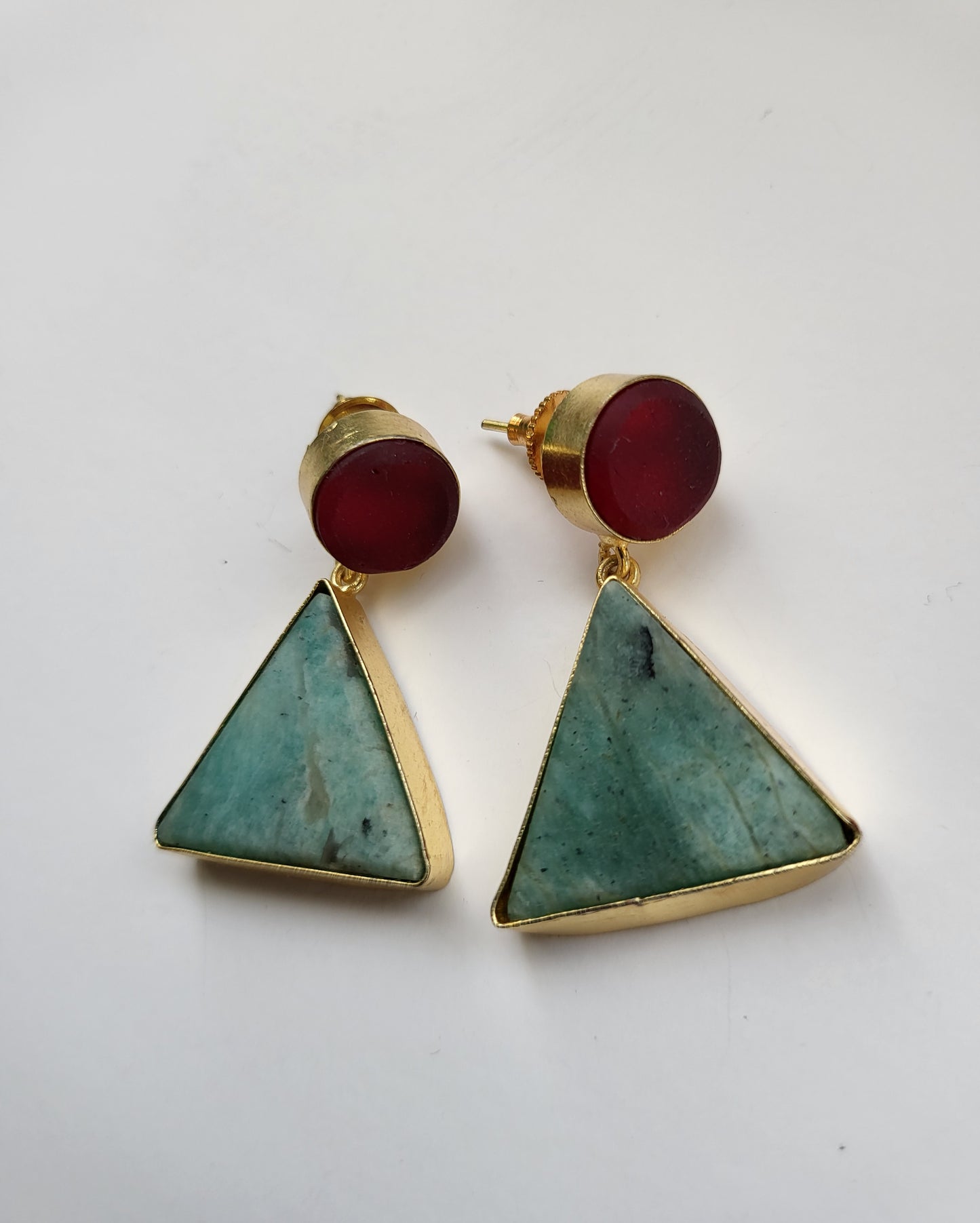 Green Blue Triangle