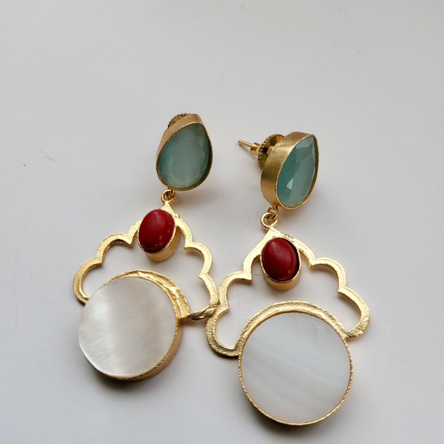 Colorful Flower Earrings