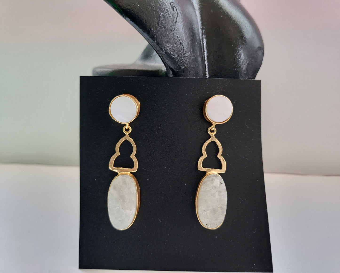 White Passion Earrings