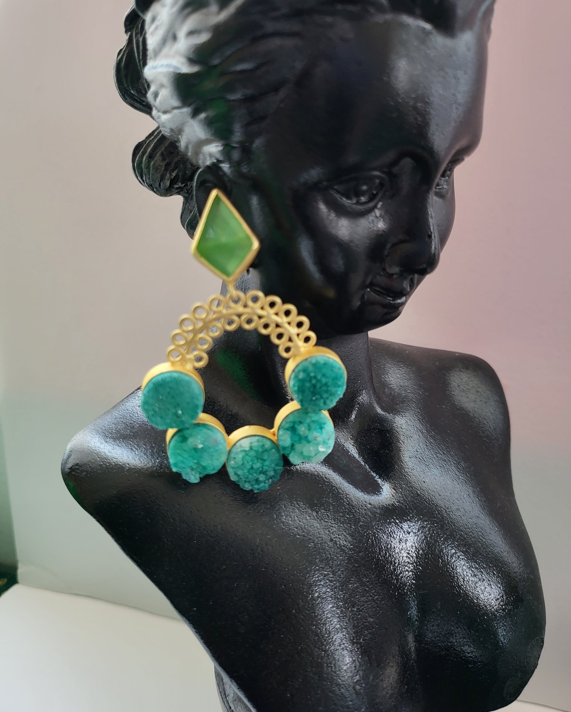 stone jewelry, handmade