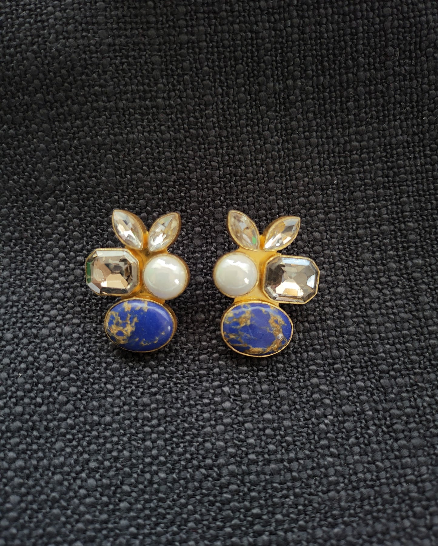 Blue Opal Earings