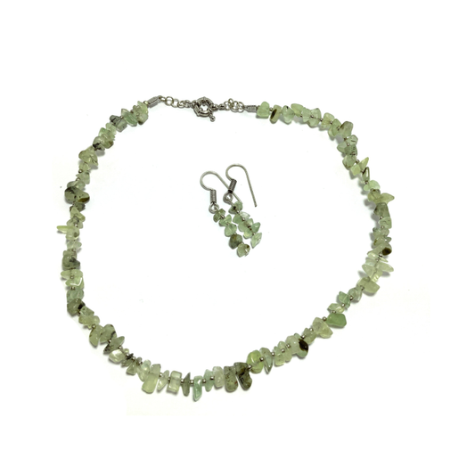 Light Green Necklace Set