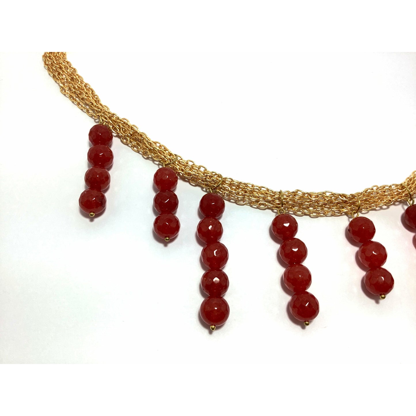 Deep Red Necklace