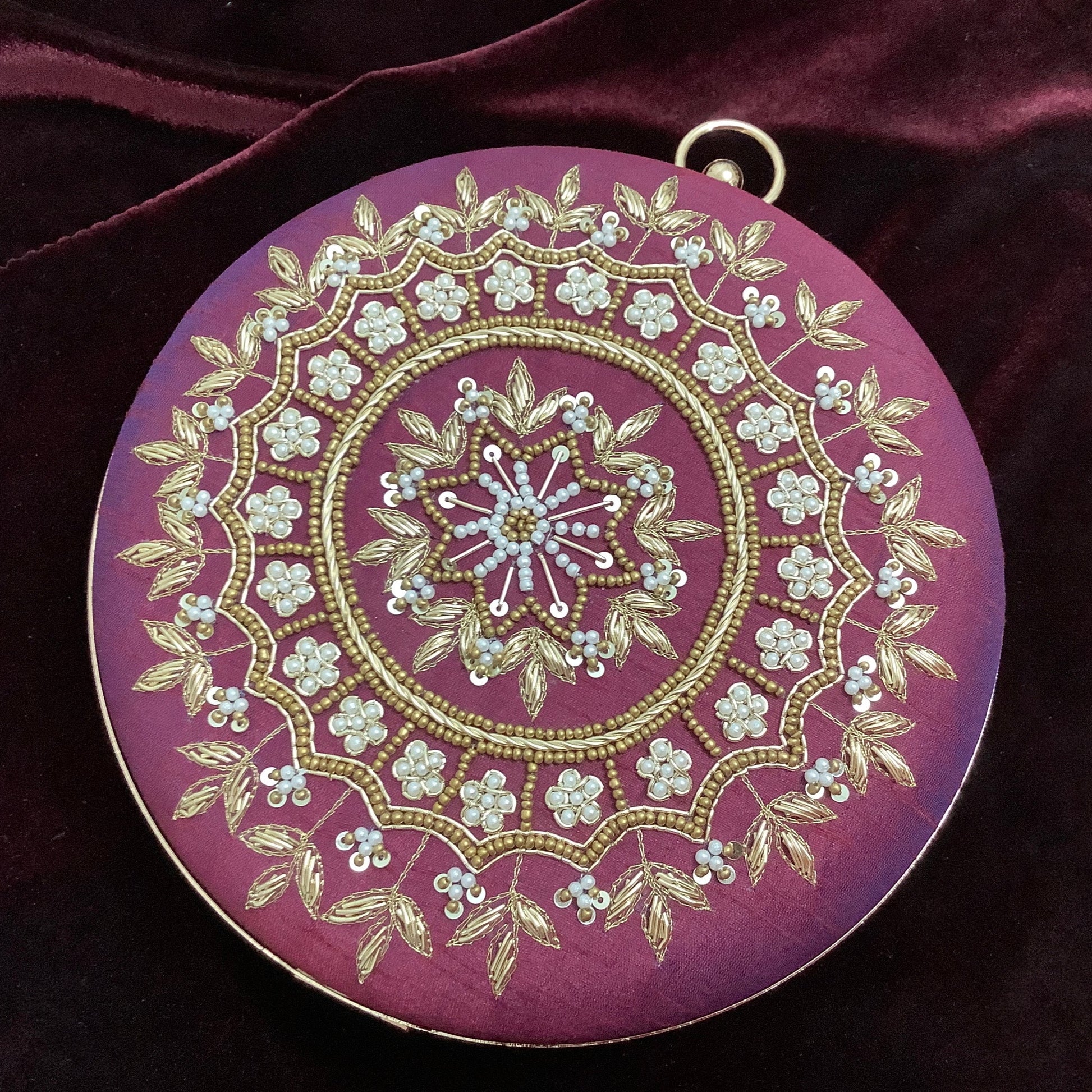 party, handbag, round 