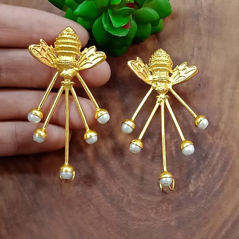 DRUZZY STONE EARRINGS